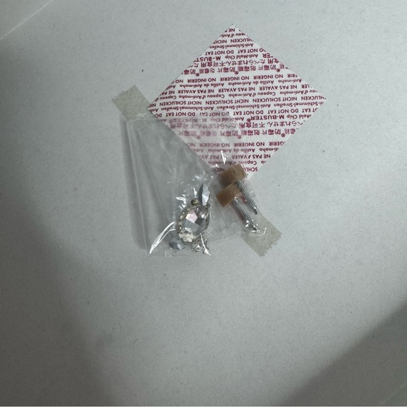 Badgley Mischka Silver Embellished Heels - Picture 10 of 11